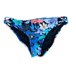 O'Neill‎ Bikini Bottoms Girls Size 12 Hipster Hawaiian Floral NEW